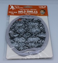 Child Reusable Face Mask - 2 Ply Cotton - One Size - Snake Skin - £6.04 GBP