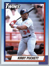 1990 Topps 700 Kirby Puckett  Minnesota Twins - £2.35 GBP