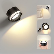 Led Wall Sconce, Led Wall Mounted Reading Lights, Cordless Wall Light With Recha - £25.30 GBP