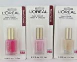 L'Oreal Nail Color Venis A Ongles *choose your shades*Choose your Pack* - $11.95+
