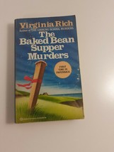 the Baked Bean supper Murders By Virginia rich 1984 paperback fiction novel - £4.68 GBP