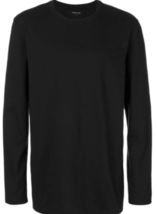 HELMUT LANG Hombres Cima Ajuste Están De Manga Larga Negro Talla XS G09H... - £43.05 GBP