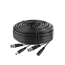 Bnc Cable 30Ft Feet 10M With Dc Power Wire For Surveillance Cctv Camera Dvr - £18.09 GBP