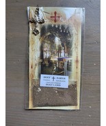 Original Jerusalem Cross Earth Olive Leaf Holyland Israel Gift Holy Land - $10.40 CAD
