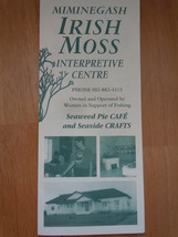 Miminegash Irish Moss Interpretive Center Prince Edward Island Canada Br... - £3.18 GBP