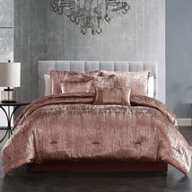 Riverbrook Home Turin Comforter Set King Blush 7 Piece Set - £92.82 GBP