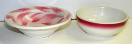 2 Vintage Small Restaurant Ware Bowls - Homer Laughlin &amp; Syracuse - £19.67 GBP