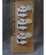 Book Buddies Writable Adhesive Flags Playful Pandas  105 Per Pack *NWT - $16.29 CAD