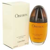 Obsession by Calvin Klein 3.4 oz Eau De Parfum Spray - £18.82 GBP