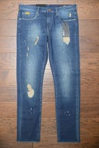 Armani Exchange $140 A|X J13 Men&#39;s Slim Fit Scraped Stretch Jeans 32R - £43.08 GBP