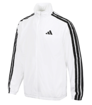Adidas 3S Fleece Wind Jacket Men&#39;s Sports Jacket Training Casual AsiaFit... - $80.91