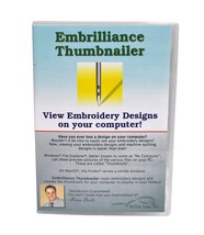 Embrilliance Thumbnailer Embroidery File Viewing Software - $54.95