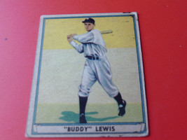 1941 Play Ball &quot; Buddy &quot; Lewis # 47 Washington Senators Baseball !! - £18.27 GBP