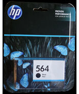 NEW HP 564 Black Ink Cartridge OEM Genuine Authentic NEW IN PACKAGE 2017 - €7,67 EUR