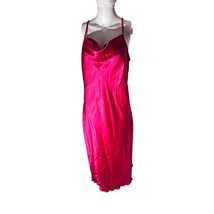 Bebe Hot Pink Cowl Neck Slip Dress - Size Large,   - $401.07 MXN