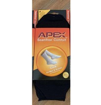 APEX Seamfree Comfort X-Wide Crew for Men &amp; Women,(Size: L) Black - $452.01 MXN
