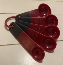 KitchenAid Measuring Spoons Red Burgandy - £12.37 GBP