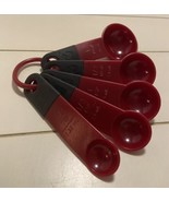 KitchenAid Measuring Spoons Red Burgandy - £12.15 GBP