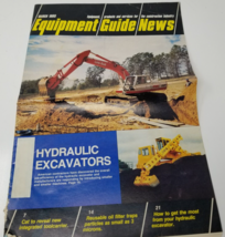 Construction Equipment Guide News March 1985 Hydraulic Excavators - £14.63 GBP