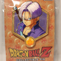 Dragon Ball Z Trunks Briefs Golden Series Enamel Pin Official DBZ Collectible - £12.13 GBP