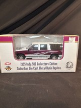 1995 Chevy Indy 500 Collectors Die Cast Suburban Bank - $16.00