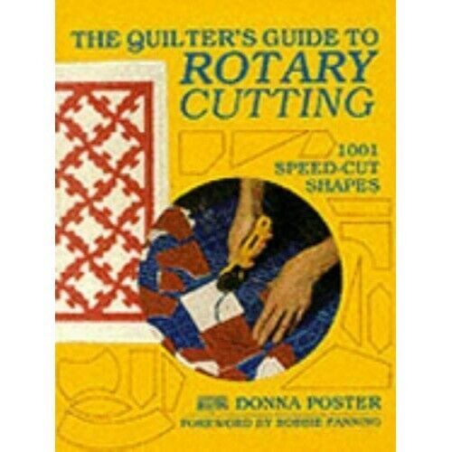 Primary image for Quilter's Guide Rotary Cutting Quilting Book Patchwork Poster Fanning Patterns
