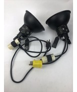 2 x Bencher Set Light Photography Photo Light w/  (1) Bulb Works Great M... - $68.37 CAD