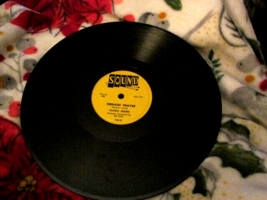 SOUND 78 rpm  Gloria Mann &quot;Teenage Prayer&quot;  &quot;Gypsy Lady&quot; 126A, 126B (N clst) - £3.91 GBP