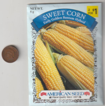 Smokejoe13 Corn &amp; coin combo collect Now eat Later 1889 Indian Head Cent &amp; seeds - £3.90 GBP