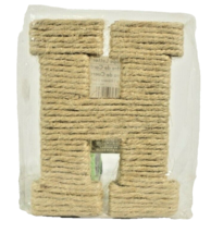 Michaels Dreamy Rope Letter H New Alphabet Initial 4 x 5 Wall Art Decorate - £5.24 GBP