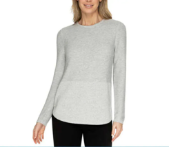 Advent Women&#39;s Size Large Gray Knit Long Sleeve Sweater NWT - $17.99