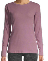 Calvin Klein Womens Performance Knit Stripe Pullover Top, Large, Rosewood - £38.65 GBP