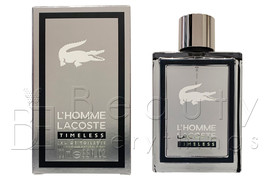 Lacoste L&#39;Homme Timeless 3.3oz / 100ml Eau De Toilette Spray NIB Sealed For Men - £48.98 GBP