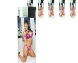 Ohio Pin Up Girls D2 Lighters Set of 5 Electronic Refillable Butane  - £12.62 GBP