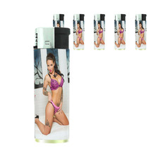 Ohio Pin Up Girls D2 Lighters Set of 5 Electronic Refillable Butane  - £12.44 GBP