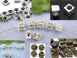 Spacer Beads Fancy Metal -  6 Beautiful Unique Styles and Sizes US SELLER!! - £2.01 GBP+