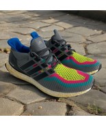 Adidas UltraBoost Running Shoe Mens Size 12 Rainbow Gradient Sneaker AQ4003 - £45.77 GBP