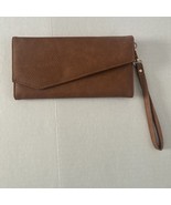 DAMSEL IN DEFENSE POCKET BROOK  RFID BROWN LADIES WALLET - $14.03