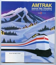 1989 AMTRAK National Train Timetables January 15 to May 20 1989 - £10.87 GBP