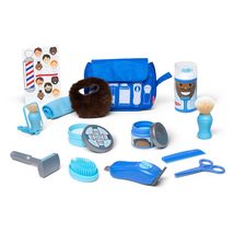 Melissa & Doug Barber Shop Pretend Play Set Shaving Toy for Boys and Girls Ages  - $33.82