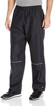ASICS Men&#39;s Waterproof Windproof Pant with Reflective logo, Black, Large - £24.14 GBP