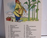 1978 Walt Disney&#39;s Fun &amp; Facts Flashcard: Trees - £1.57 GBP