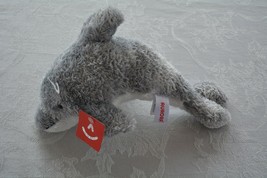 NEW Aurora Gray Bottle Nosed Dolphin Ocean Marine Plush Stuffed Animal T... - $190.20 MXN