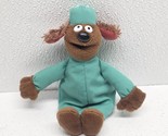 Jim Henson Muppets Doctor Rowlf Dog 7&quot; Plush Stuffed Animal Toy Sababa 2003 - $49.40
