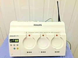 Philips Avalon CTS Fetal Monitor Base Station Fetal Transducer Systems M2720A - $538.32