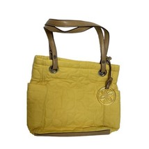 Kim Rogers Yellow Quilted Melrose Tote Handbag Double Straps NWT - £13.60 GBP