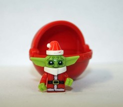 Minifigure Custom Toy Baby Yoda Christmas The Mandalorian TV Show Star Wars - $7.00