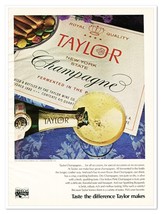 Taylor New York State Champagne Taste the Difference Vintage 1972 Magazi... - £7.63 GBP