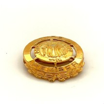 Vintage Gold Filled Signed Simon Hebrew Hadassah Life Member Badge Pin Brooch - £26.64 GBP