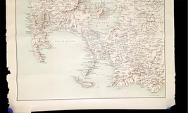 1898 War Dept Map of Cavite Philippines by CH Stone, Julius Bien Litho 34.5x28.5 image 7
